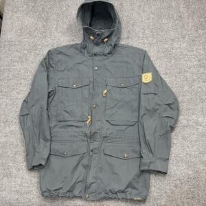 Fjallraven Singi Trekking Jacket Mens Large G-1000 Hooded Outdoor Coat
